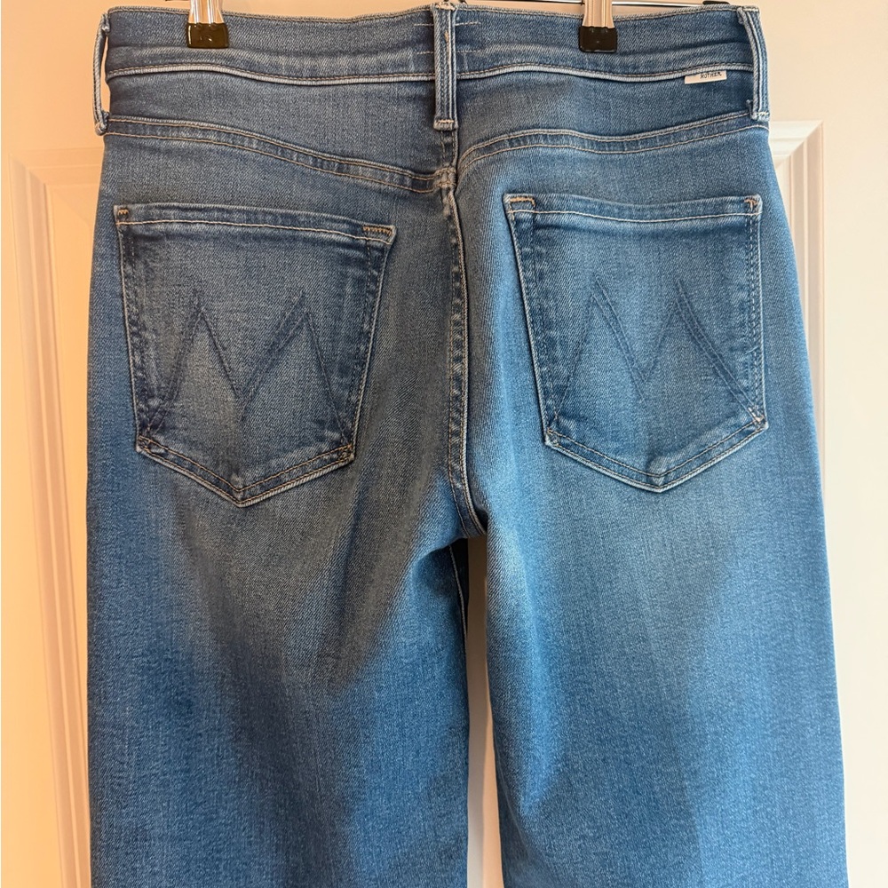 MOTHER Mid-Rise Rambler Zip Ankle in Piece by Piece Size 28 - Picture 6 of 16